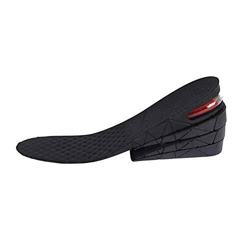 Romote Unisex Altura 4-Capa de Aumento de los Cojines del Zapato Plantillas Inserta Heel Ascensores .5cm