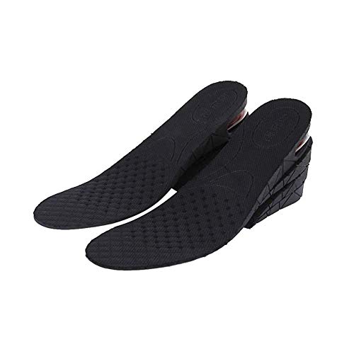 Romote Unisex Altura 4-Capa de Aumento de los Cojines del Zapato Plantillas Inserta Heel Ascensores .5cm