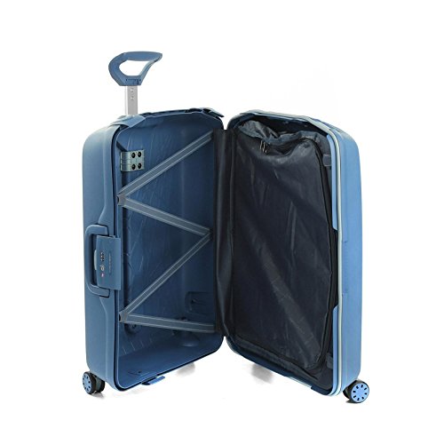 Roncato Light Maleta Grande Azul, Medida: 75 x 53 x 30 cm, Capacidad: 109 l, Pesas: 4.80 kg