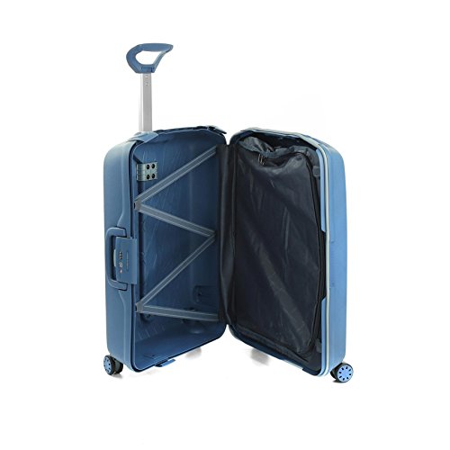 Roncato Light Maleta Mediana Azul, Medida: 68 x 48 x 27 cm, Capacidad: 80 l, Pesas: 3.80 kg