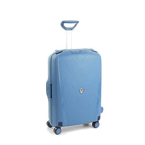 Roncato Light Maleta Mediana Azul, Medida: 68 x 48 x 27 cm, Capacidad: 80 l, Pesas: 3.80 kg