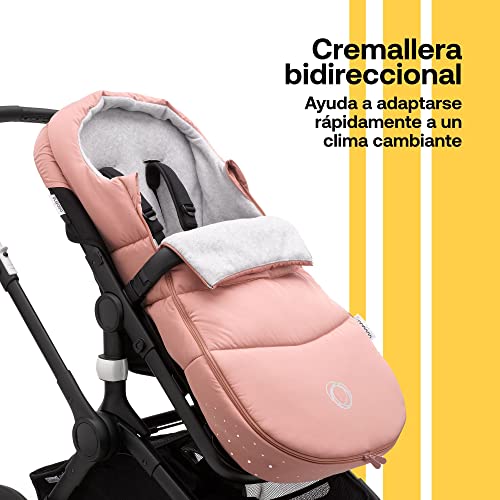 Saco de Silla Bugaboo, accesorio imprescindible para el carrito, impermeable y para todas las estaciones, calentito y transpirable en Evening Pink