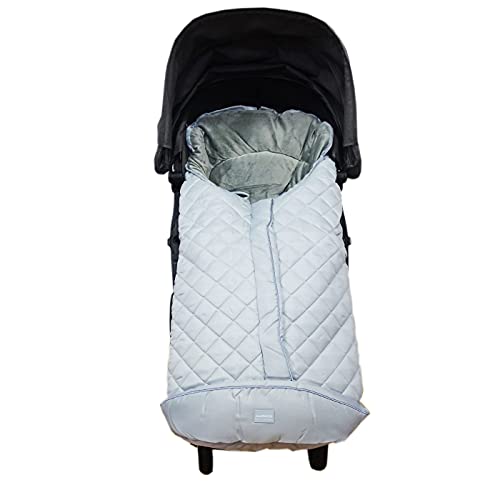 Saco de Silla de Paseo UNIVERSAL-INVIERNO-IMPERMEABLE (Gris)