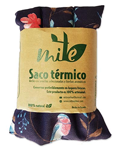 Saco térmico de semillas y hierbas multiusos (47cm x 15cm) Lavanda – MITE (Pájaros)