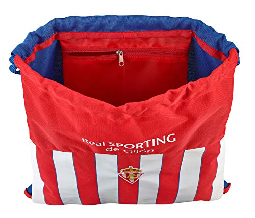 Safta Saco Plano Real Sporting De Gijon Oficial Saco Plano Grande 350x400mm