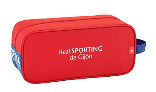 Safta Zapatillero Real Sporting De Gijon Oficial Zapatillero Mediano 340x140x150mm