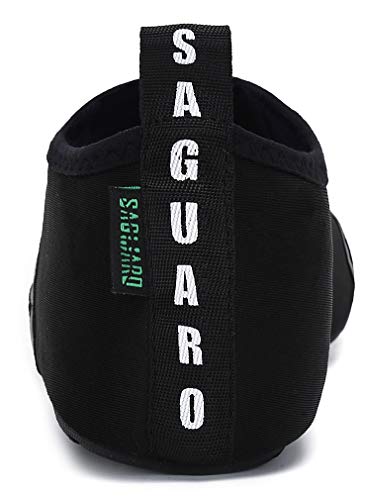 SAGUARO Escarpines Hombre Mujer Escarpines Piscina Secado Rápido Antideslizante Escarpines Snorkel para Vela,Kayak,Buceo 030 Blanco Gr.44/45