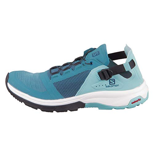 Salomon Tech Amphib 4 Mujer Zapatos de trekking, Azul (Hydro/Nile Blue/Poseidon), 36 EU