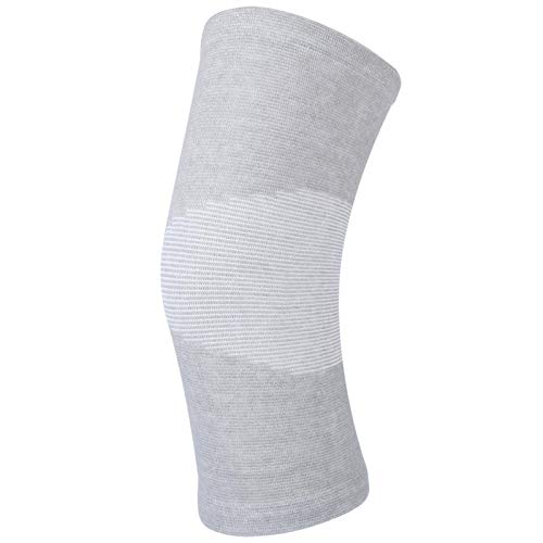 SALUTUYA Rótula de Deporte de Tejer Flexible de Alta Elasticidad de Resistencia al frío, para montañismo(Sports Non-Slip Knee Pads)