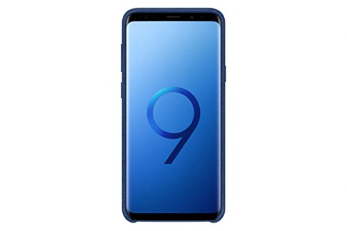 Samsung Alcantara – Funda para Galaxy S9+ color Azul