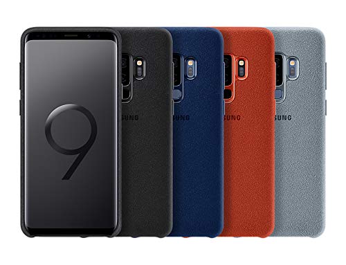 Samsung Alcantara – Funda para Galaxy S9+ color Azul