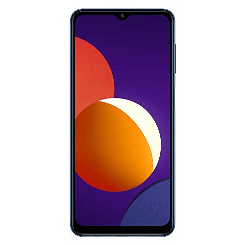 Samsung Smartphone Galaxy M12 con Pantalla Infinity-V TFT LCD de 6,5 Pulgadas, 4 GB de RAM y 128 GB de Memoria Interna Ampliable, Batería de 5000 mAh y Carga rápida Azul (ES Versión)