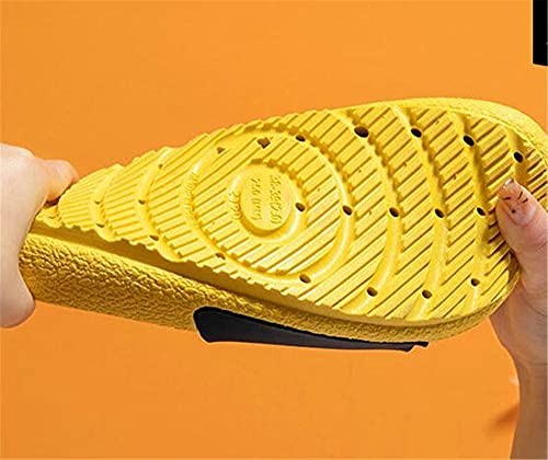 Sandalias de plataforma de frutas de dibujos animados Zapatillas Zapatillas de ducha Zapatillas antideslizantes de secado rápido,gris,39-40