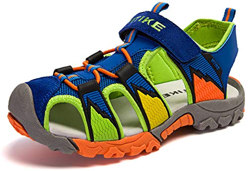 Sandalias del Niño de Verano Las Zapatillas de Deporte Sandalias para Niño Zapatillas de Deporte Al Aire Libre,Azul,25 EU