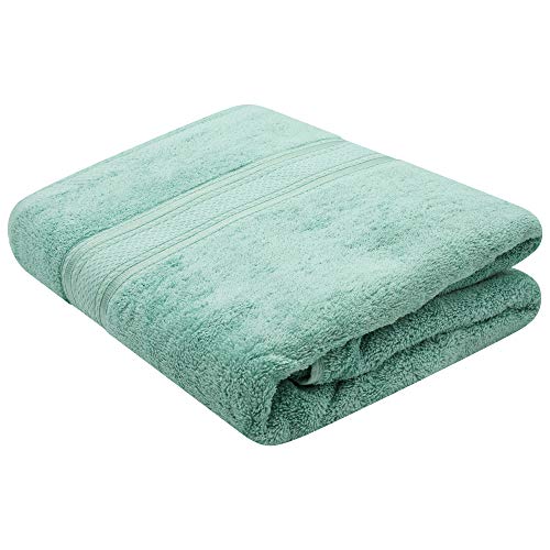 Sasma Home -Toalla de baño Jumbo de Lujo de 700 gsm (100x170 cm) Toalla de baño 100% algodón Altamente Absorbente - Toalla de baño Extragrande de Secado rápido súper Suave (Verde mar)