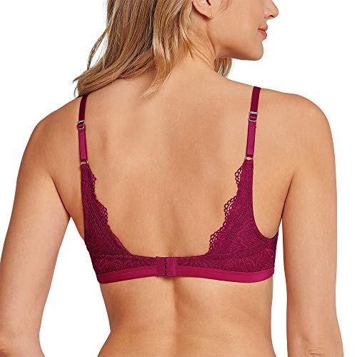 Schiesser Softbra Ohne Bügel Sujetador, Arándano Agrio, 075C para Mujer