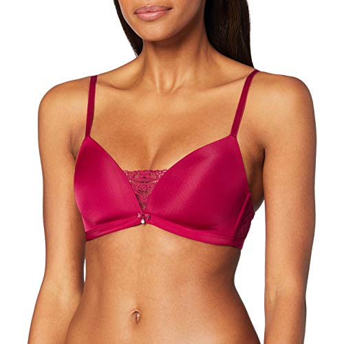 Schiesser Softbra Ohne Bügel Sujetador, Arándano Agrio, 075C para Mujer