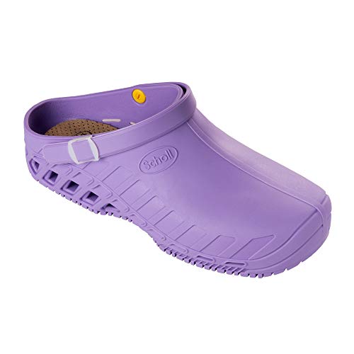 Scholl Clog EVO, Pantuflas Unisex Adulto, Lilla, 37.5 EU