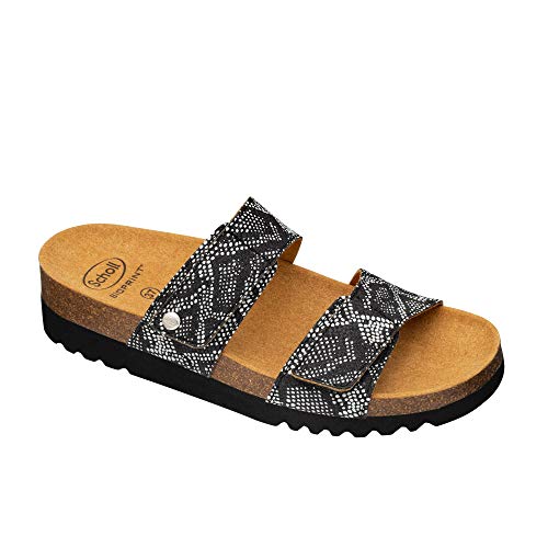 Scholl Sandalias sin Tira Lusaka 2.0 Negro 38