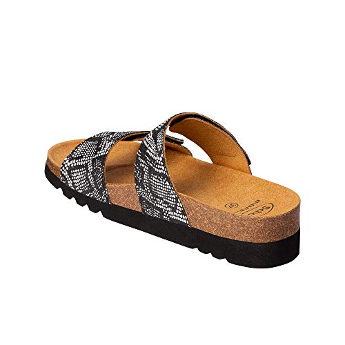 Scholl Sandalias sin Tira Lusaka 2.0 Negro 38