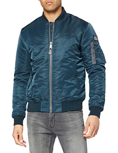 Schott NYC AIRFORCE1 Chaqueta, Navy, L para Hombre