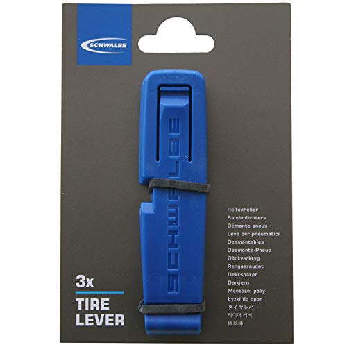 Schwalbe 1847 - Palancas de neumáticos para bicicletas, color azul, pack con 3 unidades