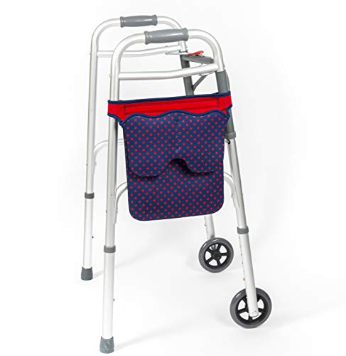 SCOOT Walker/Zimmer Bolsa de Marco Scoot-About (Punto Rojos)