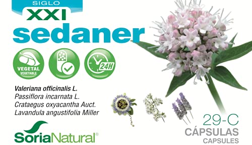 Sedaner Cápsulas 29-C Fórmula XXI 30 cápsulas de 690 mg de Soria Natural