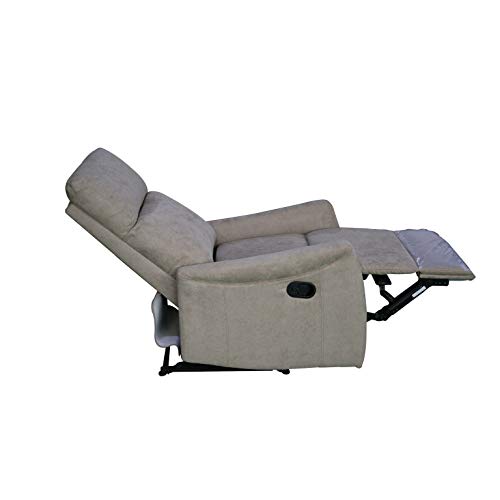 SHIITO - Sillón Modelo Domo SX 80560 Relax Manual en Color Gris