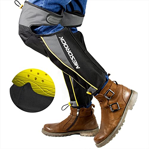 Shmtfa Protector Rodilleras para Motocicleta,Calentadores De Piernas A Prueba Viento De Invierno,Almohadilla para Clima FríO, Esquí,Polainas para Patines para Actividades Al Aire Libre, Trabajo