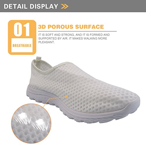 Showudesigns Deportivos Zapatos Sanitarios Mujer Zapatillas de Running para Mujeres Ligero Sneakers Transpirable Zapatos Deportivas Patrón de Accesorios de Enfermería Azul 38