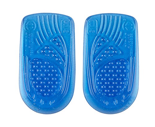 Sidas Heel Pad - Taloneras de gel, 2 unidades, CSEESSMSTAHELPAD, Azul, L/XL (42-46)