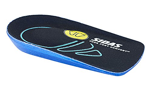 Sidas Heel Pad - Taloneras de gel, 2 unidades, CSEESSMSTAHELPAD, Azul, L/XL (42-46)