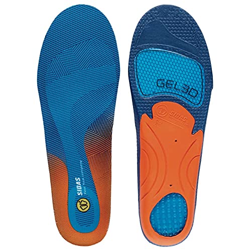 Sidas Suela Cushioning Gel 3D, Forma 3D anatómica, CSEESCUSH3D, Azul, L:42-43