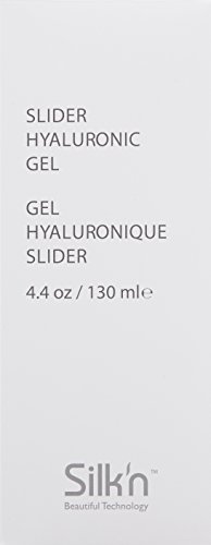 SILK'N Slider Gel a base de agua para dispositivos de tratamiento antiarrugas, Función hidratante, Con ácido hialurónico