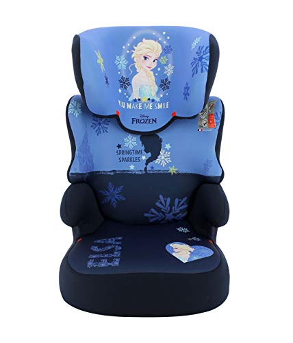 Silla de coche elevador BEFIX grupo 2/3 (15-36kg) - 4 estrellas ADAC -Frozen Disney first