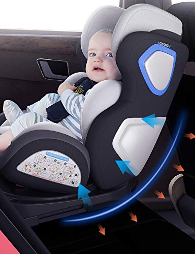 Silla de Coche Grupo 0 1 2 3 Isofix Star Ibaby Travel 2.0 - Rotación 360º - SPS Plus - Máxima Reclinación a Contramarcha - Nuevo modelo