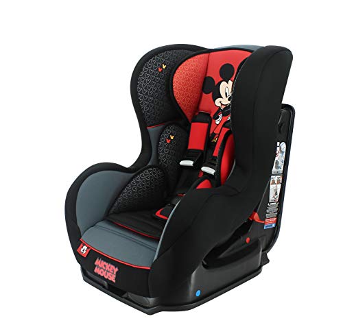 Silla de coche para Bebe COSMO grupo 0/1 (0-18kg) con proteccion lateral -Mickey