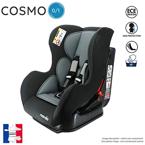 Silla de coche para Bebe COSMO grupo 0/1 (0-18kg) con proteccion lateral -Mickey