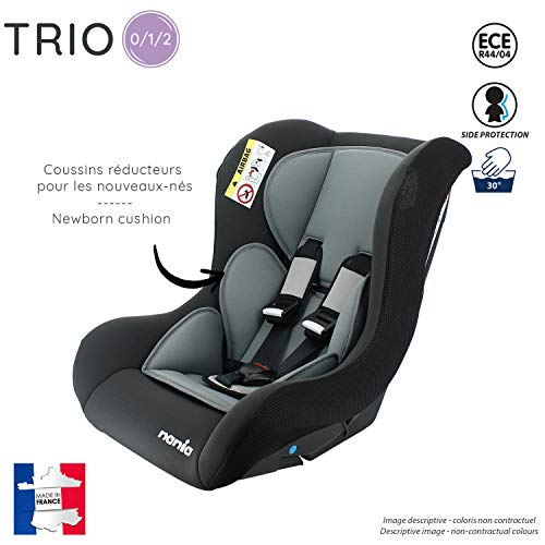 Silla de coche para Bebe TRIO grupo 0/1/2 (0-25kg) - Nania Access gris