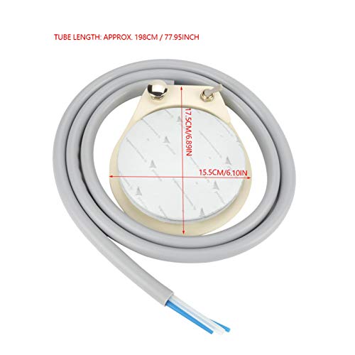 Sillón dental Dgtrhted Pedal de control de pie estándar de 4 orificios con cable de manguera de tubo