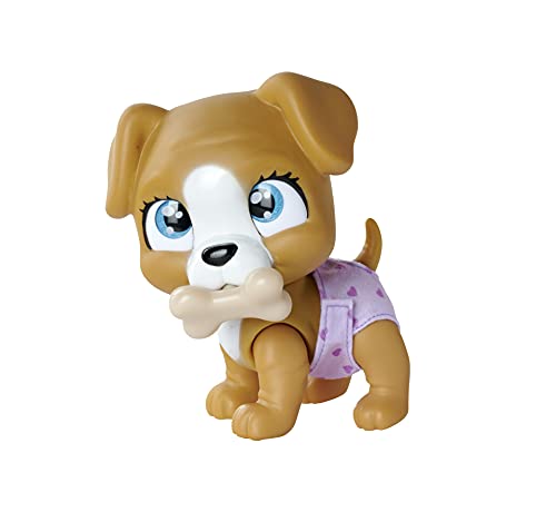 Simba - Pamper Petz Perrito- Mascota con Función de Huella Mágica, Beber y Hacer Pipí, para Niños a Partir de 3 Años