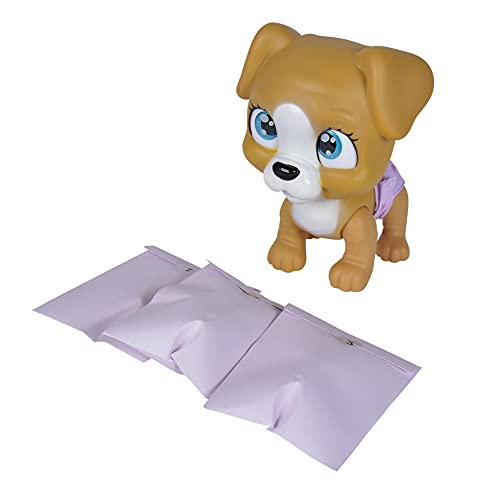 Simba - Pamper Petz Perrito- Mascota con Función de Huella Mágica, Beber y Hacer Pipí, para Niños a Partir de 3 Años