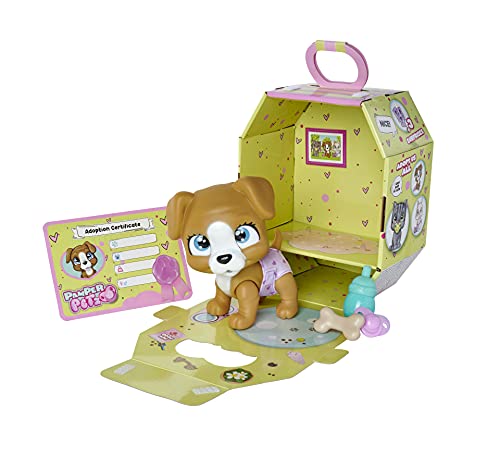 Simba - Pamper Petz Perrito- Mascota con Función de Huella Mágica, Beber y Hacer Pipí, para Niños a Partir de 3 Años