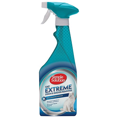 Simple Solution removedor de manchas y olores de gato Extreme, 500 ml