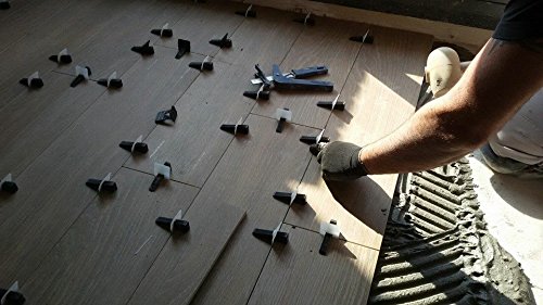 Sistema de nivelación de azulejos Peygran de 3 mm: 300 clips. Para instalación de azulejos y piedra sin desniveles para profesionales y bricolaje. El producto más preciso y fiable del mercado.