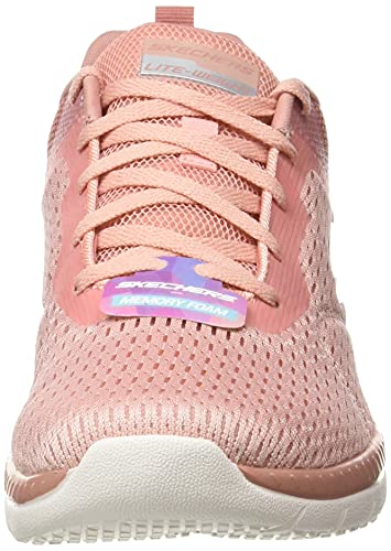 Skechers 12607-ROS_38,5, Zapatillas Mujer, Rosa, 38.5 EU