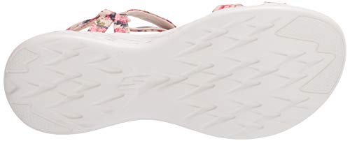 Skechers 140018-NTMT_39, Sandalias al Aire Libre Mujer, Pink, EU