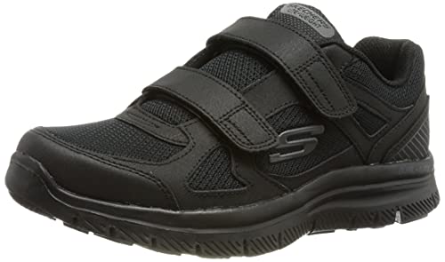 Skechers 58365, Zapatillas Hombre, Negro, 43 EU