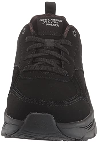 Skechers D'lux Pure Pleasure-Walker, Zapatillas Mujer, BBK Black Black Black, 41 EU